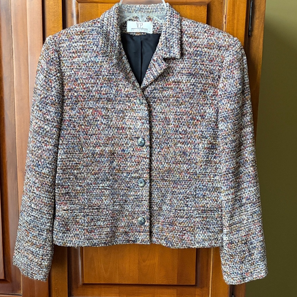 V.P. Collections Tweed Blazer